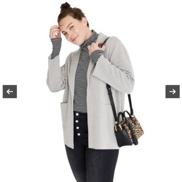 J.Crew Sparkle Sophie Sweater Blazer - Picture 3 of 12